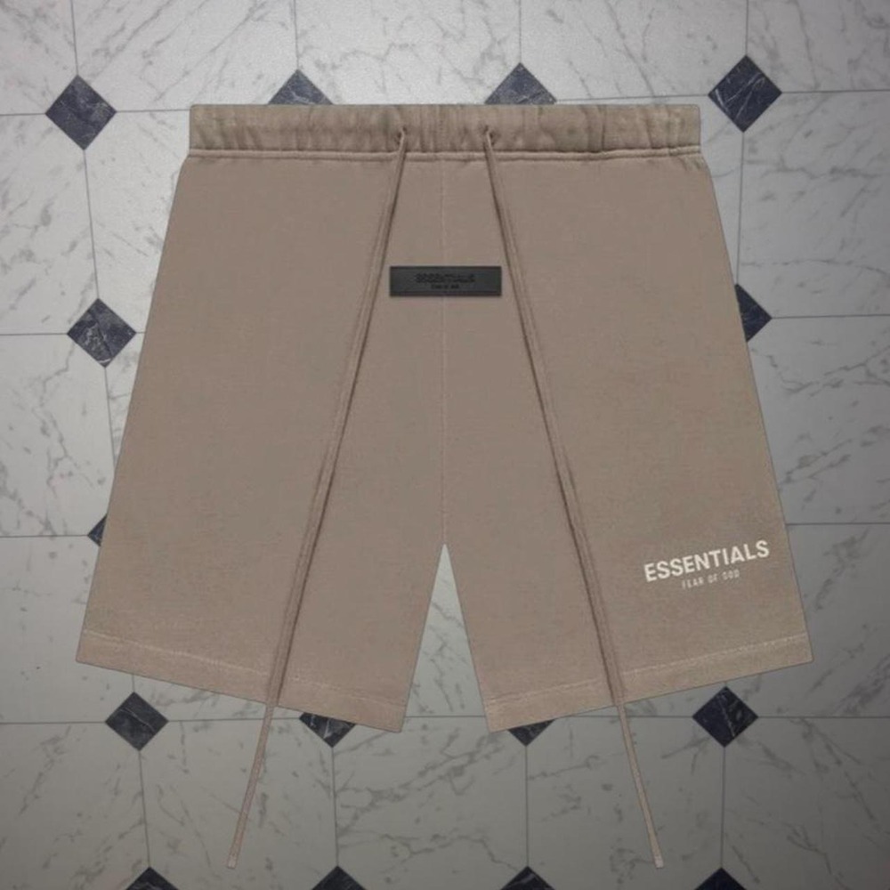 Fear of God Essentials Desert Taupe Shorts NWT SIZE L
